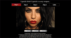 Desktop Screenshot of lipstickfetish.co.uk